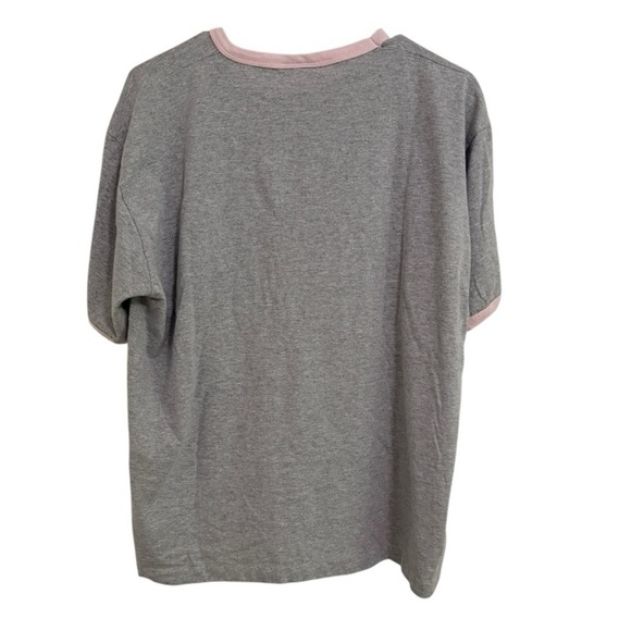 Prairie Mountain Vintage NASA Kennedy Space Center Pink Ringer Tee XL - Picture 3 of 3